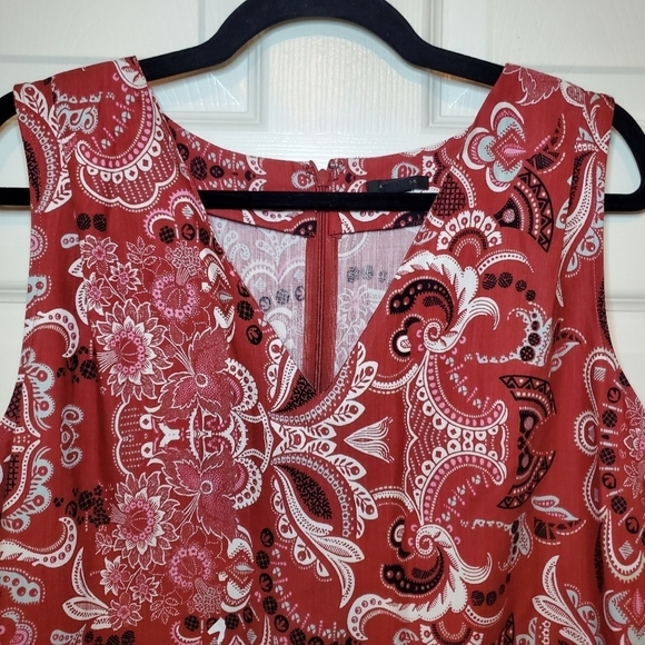 Ann Taylor Shift Dress Sz 12 - Picture 2 of 10